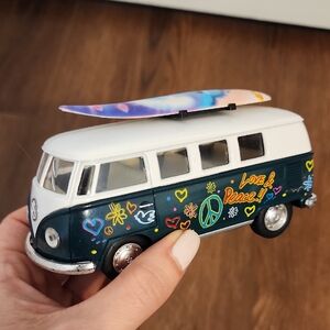 1962 Volkswagon Classical Bus with Surfboard